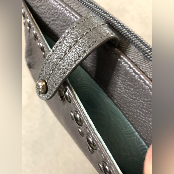 The Sak grey wristlet with shoulder strap - Picture 7 of 7